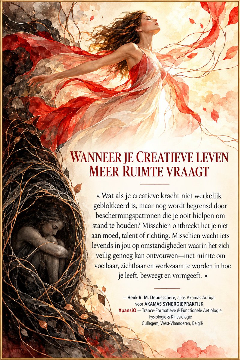 akamasauriga's tweet photo. #AkamasSynergiepraktijk #XpansiO #Gullegem #Kinesiologie #Fysiologie #Aetiologie #Osteopathie #Stressfysiologie #Awareness #Flexibility #BeAwareAndFlexible #Lichaamsbewustzijn #Veerkracht #Gewaarzijn #HenkDebusschere #BelichaamdeVeerkracht #SomatischWerk #BodyMindSpiritRewind https://t.co/1Z0Nc3U3NS