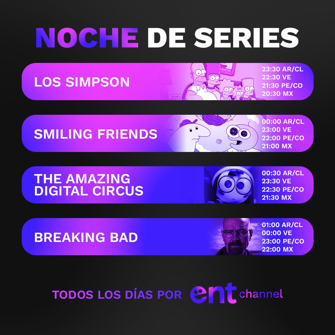40mediagroup's tweet photo. 🎉 FINALMENTE, ALGO QUE MUCHOS PIDIERON... ¡VUELVEN LAS SERIES Y PRESENTAMOS NUESTRA NUEVA GUÍA DE PROGRAMACIÓN! 

🕰️ Pueden ver los horarios en nuestra página web: https://t.co/CYx9qJ37Pa https://t.co/mKVm1Wy6PI