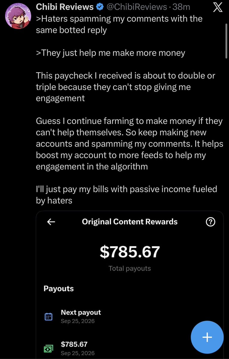 MrZombie0btt's tweet photo. Wait did chibi just post the same image claiming it’s was his new paycheck 😭😭😭😭😭😭😭 https://t.co/61BWYb9m0Z