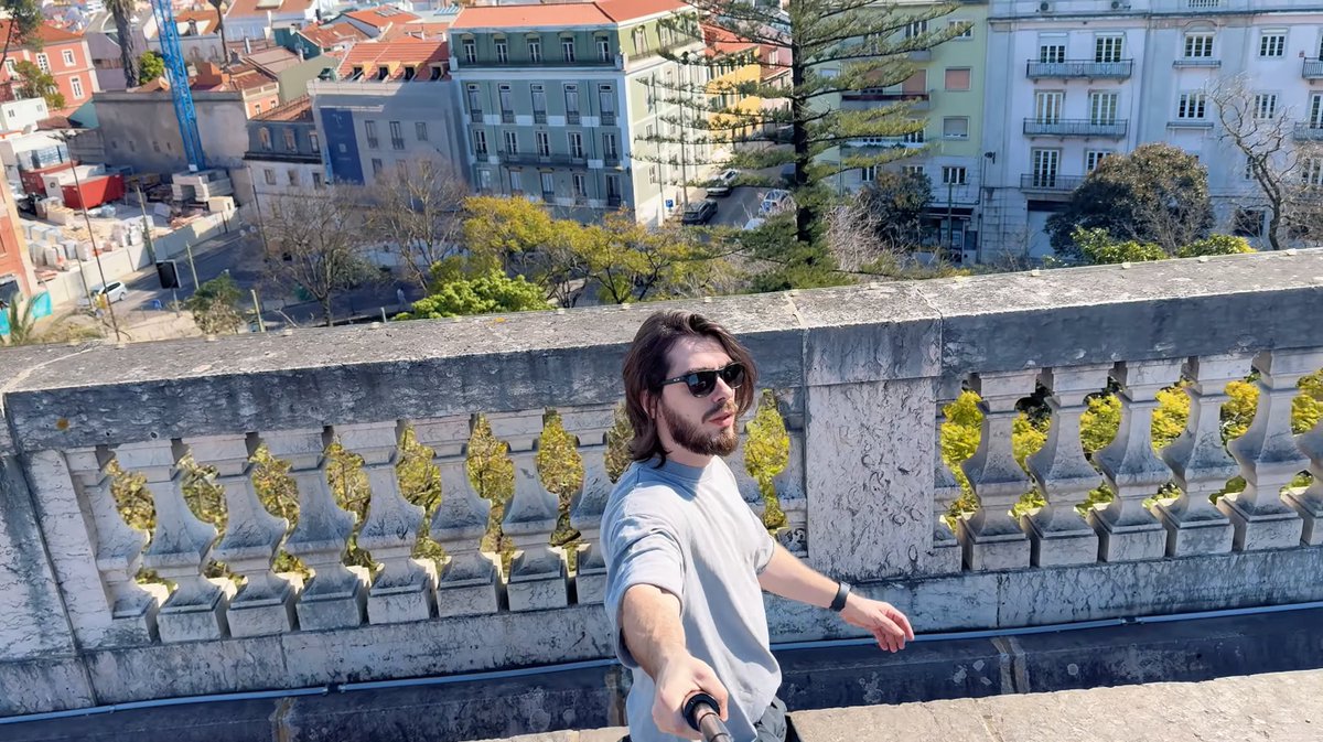 BySergiusz's tweet photo. Standing on the massive marble roof of Basílica da Estrela in Lisbon offers one of the best views in the city.

But few tourists realize they are literally walking across the roof of a royal mausoleum - built out of a mother's broken heart. 🧵↓ https://t.co/ujB96Lxf83
