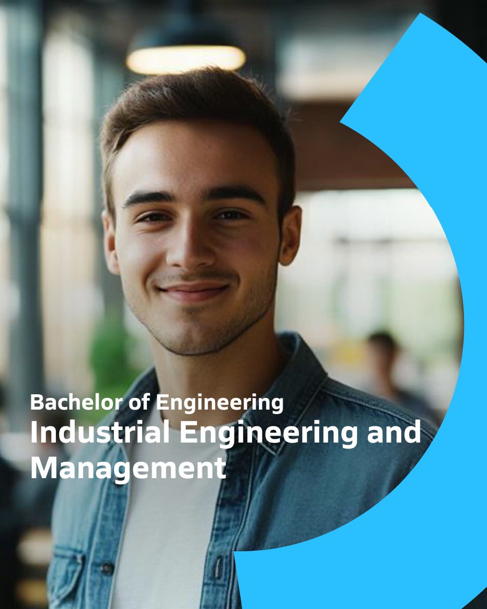 KerrieTrier's tweet photo. Tech meets business. Shape the digital future with a Bachelor’s in Industrial Engineering and Management in Cologne. Gain engineering and management skills to lead digital transformation, manage projects and make sound investment decisions. Start https://t.co/mVuGOeza9y
