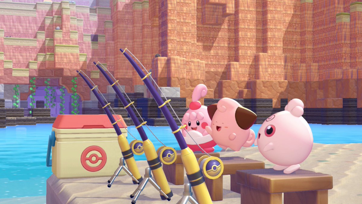 Pocoa_Pinpuku's tweet photo. 皆で楽しむ海釣り
#ぽこあポケモン https://t.co/WeV8tC10iT