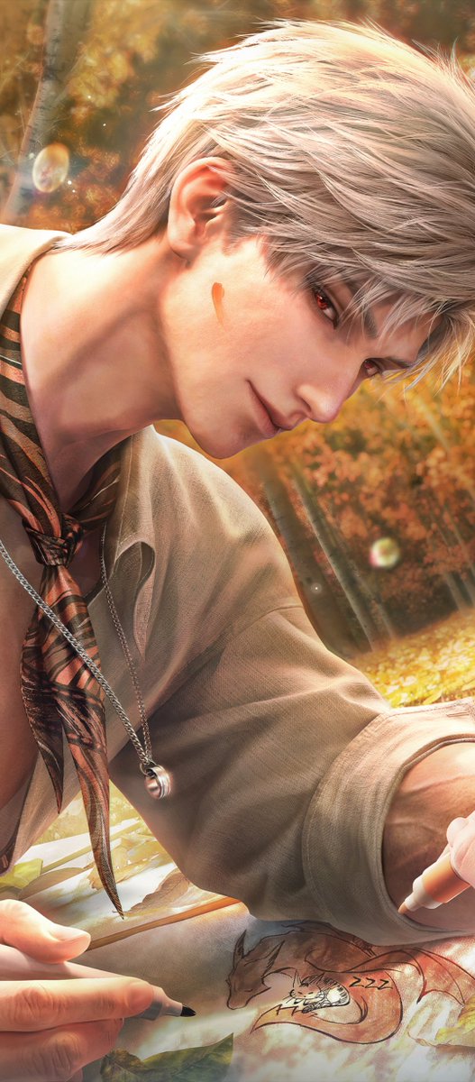 elysiumfeather's tweet photo. Sylus 10 Days With You has started and he looks so beautiful 😍 https://t.co/p3ojFvWOWn