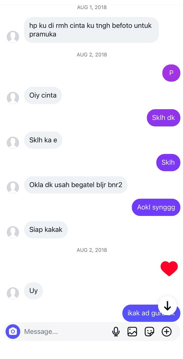 holdonthre's tweet photo. demi allah 2018 masih ada chatannya https://t.co/1yZKc7NJt8