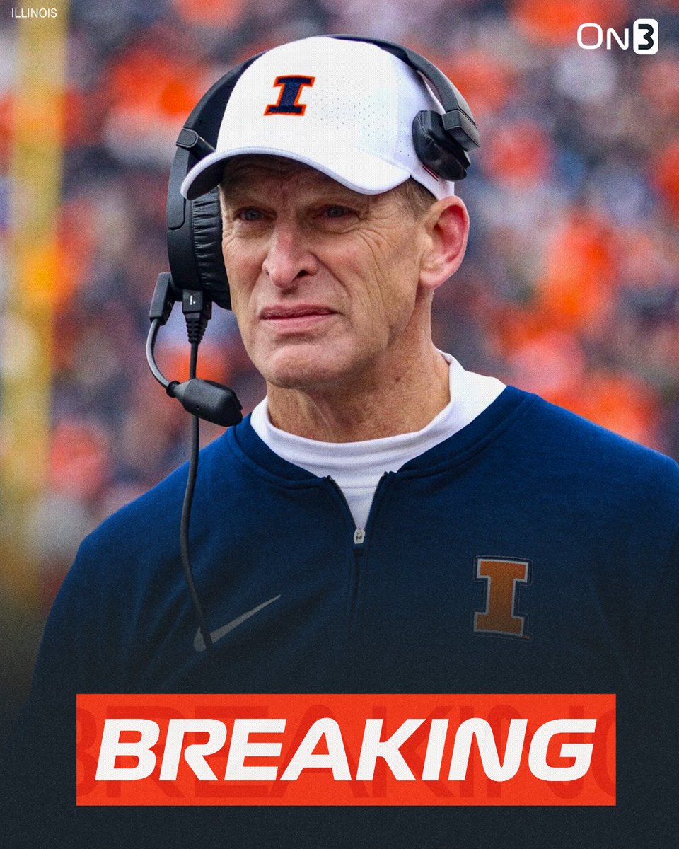 On3's tweet photo. BREAKING: Illinois has parted ways with defensive coordinator Bobby Hauck, the school announced. 

Hauck was hired in February.

https://t.co/offK1Ohfx9