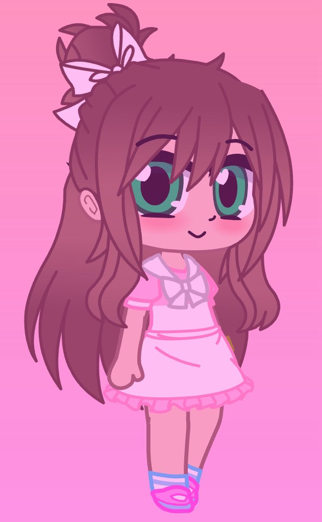 Aury9191's tweet photo. Made Mashiro Nijigaoka as my style!! (Gacha Club version!) https://t.co/GiW203l2DO