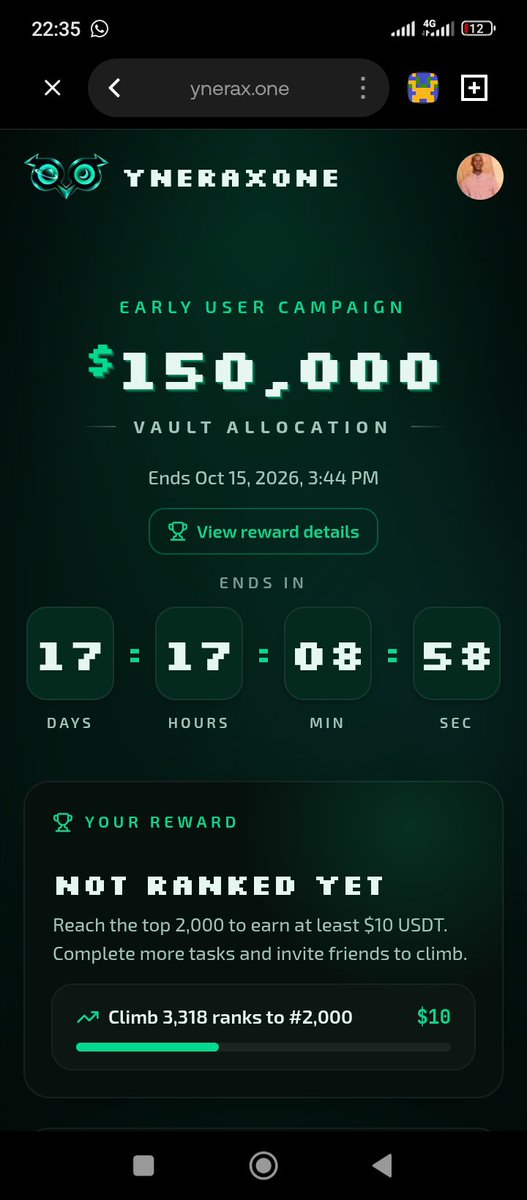 MubarakAba58000's tweet photo. π YneraX One Airdrop is LIVE! π¦
π° $150K USDT rewards
πͺ 4M $YNX allocation
π― Complete tasks & climb the leaderboard!
π Join here: https://t.co/9iSJ7lYy1dβ οΏ½
#YneraX #YNX #Airdrop https://t.co/WivB1ScRof