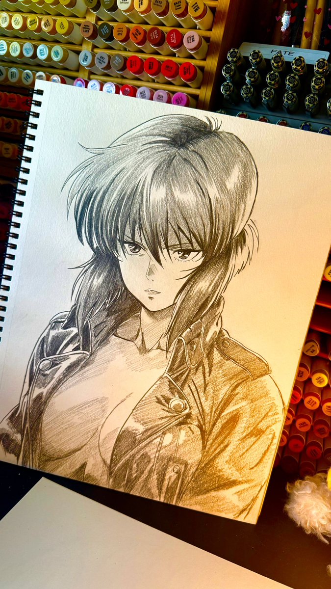 Fate_Yang_'s tweet photo. The Net is vast and infinite.
— Motoko Kusanagi | Ghost in the Shell
#GhostInTheShell #MotokoKusanagi #AnimeArt #HandDrawing #fateyang https://t.co/zJZc1XBEGI