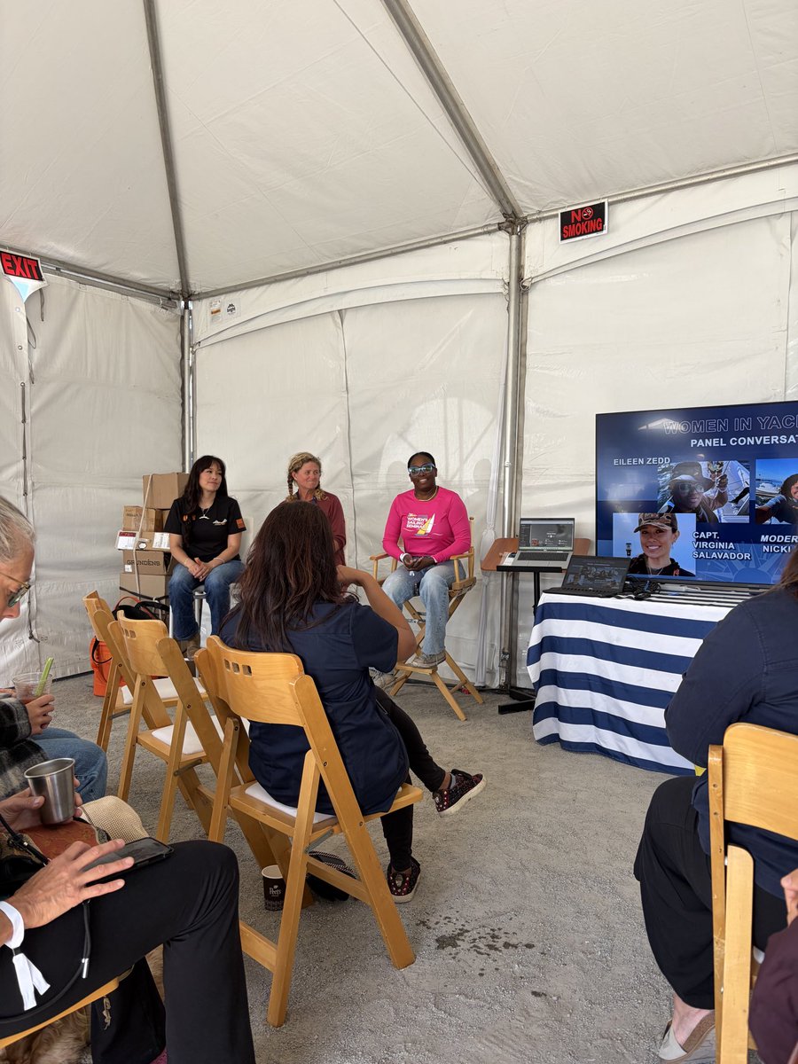 seekmarin's tweet photo. Gorgeous day at the Sausalito Boat Show ⛵️Toured some luxurious vessels & met some fierce female Captains
Absolute power houses
#sausalitoboatshow #captains #boats #marin
#seekmarin https://t.co/174HV40Sp1