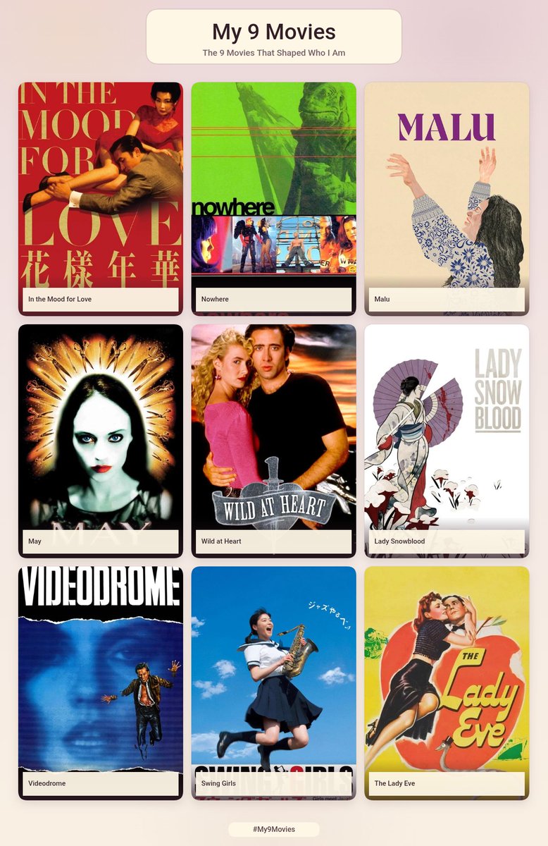 danonekkjkkjjk's tweet photo. 9 filmes para me conhecer (mas só coloquei filmes que vi pela 1° vez esse ano) https://t.co/8iDLhVEyii
