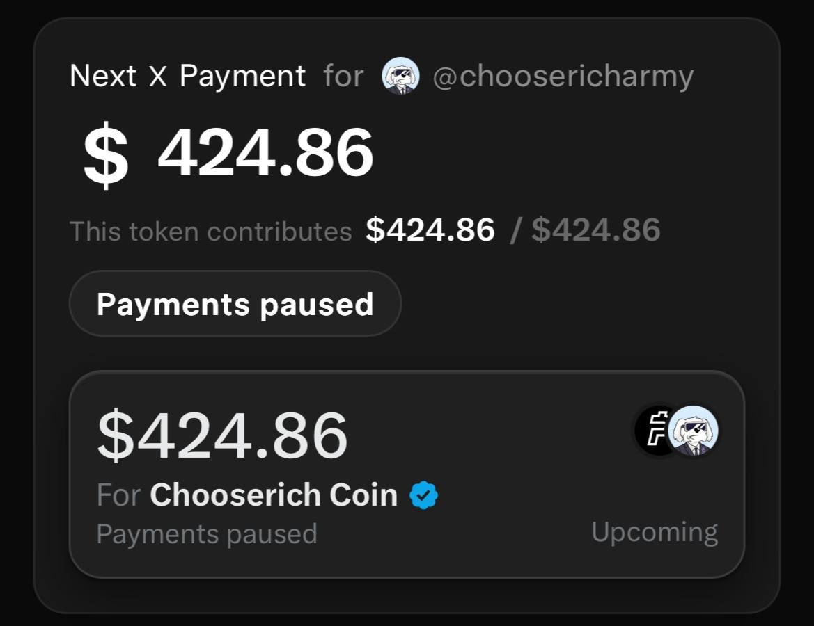 ChooserichArmy's tweet photo. 20 minutes into the launch and the community has already raised $420 for you through UsePaid, @chooserich.

$chooserich is just getting started.

3FfCcJoAJhbXyd4LaiLw4QvLqxnMKhTKfZkUgPRsRRT2 https://t.co/VGHmMF9h9d