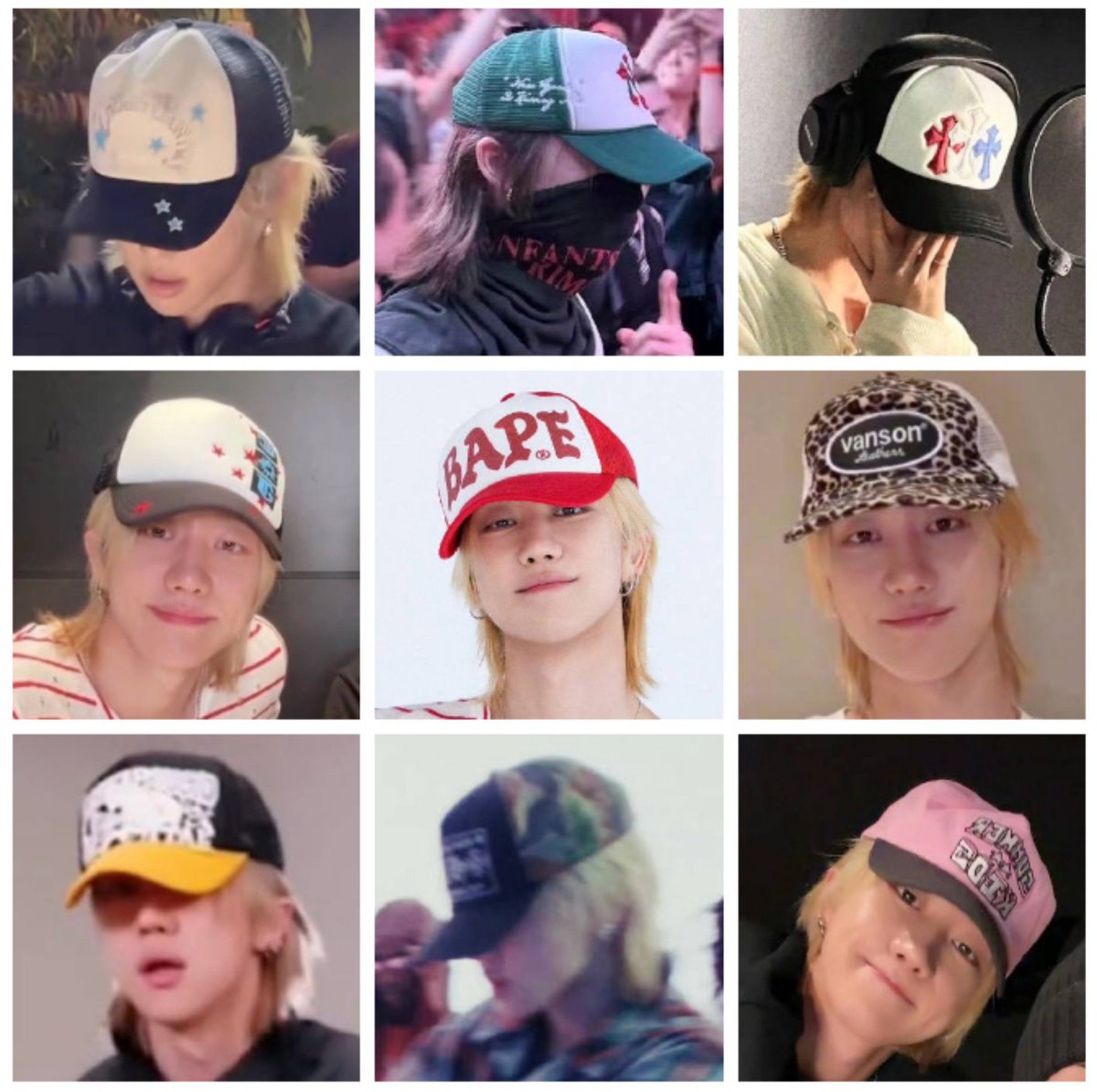 myharudesix's tweet photo. minghao and his goddamn cap collection 🥰 https://t.co/6p6Urk92Wx