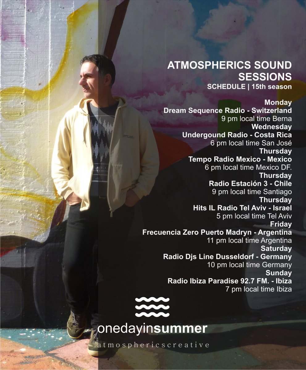 djgeerramirez's tweet photo. 🎶 THANKS YOU ALL!! Atmospherics Sound Sessions, 15th season ON AIR!! #brasil #chile #djlife #party #housemusic #techno #dance #djing #djset #artista #obrigado #thanks #gracias #namaste https://t.co/hQCHlorPL1