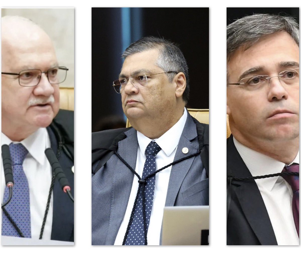 Pri_usabr1's tweet photo. Fachin se reunirá com ministros do TSE nesta segunda após Dino atropelar Mendonça.

Se a Justiça Eleitoral precisa de reunião de emergência depois da interferência de um ministro do STF, quem está conduzindo a eleição? https://t.co/fBvEYako73