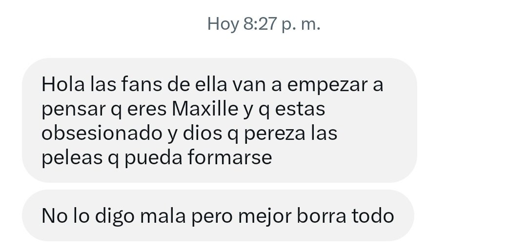 JosCastill0837's tweet photo. @salmadediego_ Pues entro en solicitudes de mensaje y me encuentro esto. 

Hay temas mucho más importantes que un fandom. Es ridiculo los mensajes que me estan llegando de gente acusandome de ser fan de X o de X. https://t.co/hIAgV8LOgf