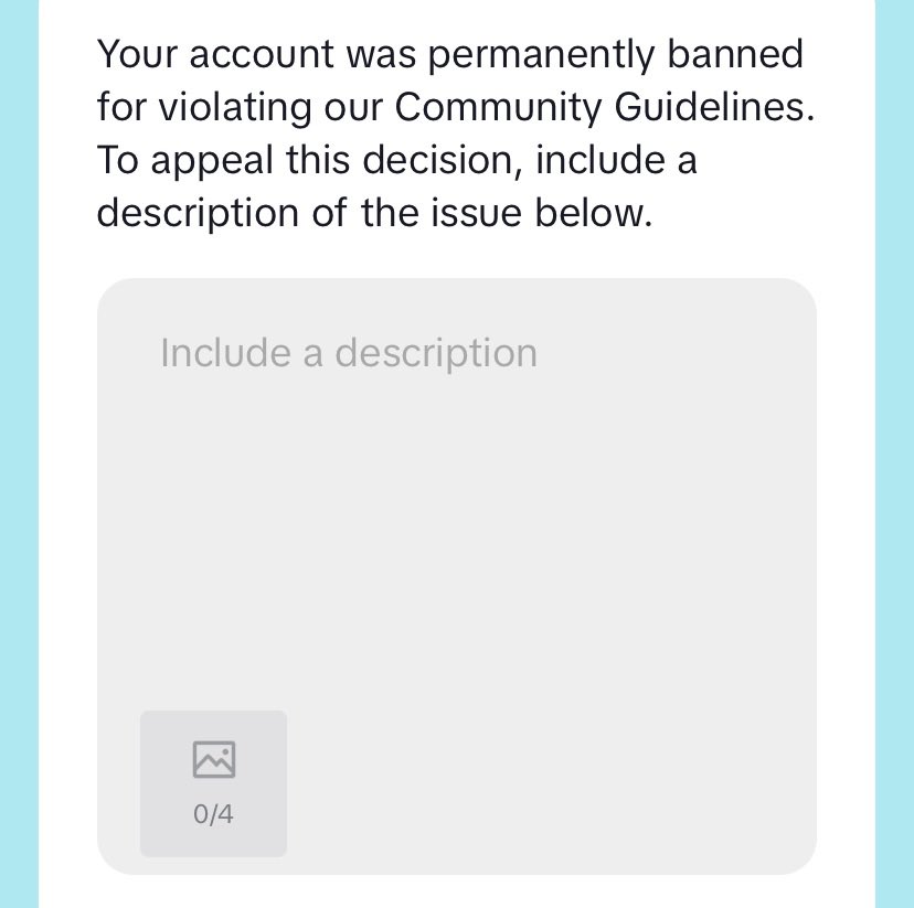 _L34F's tweet photo. Tiktok just permabanned my account for no apparent reason I’m actually so angry.
Sure, I made CvA edits but oh my god just give me a warning and take down the videos?? I never got any warnings or strikes or anything indicating that I would get PERMANENTLY BANNED?!?! https://t.co/mBiq5pNDH2