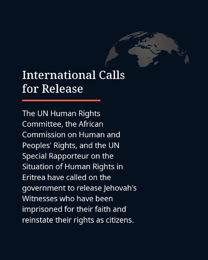 jwpressroom's tweet photo. See link in bio for Special Report: The

Persecution of Jehovah's Witnesses

in Eritrea. September 27, 2026, marks

two years since 18 Eritrean Jehovah's

Witnesses were imprisoned without trial. https://t.co/Iun4c0aP5b