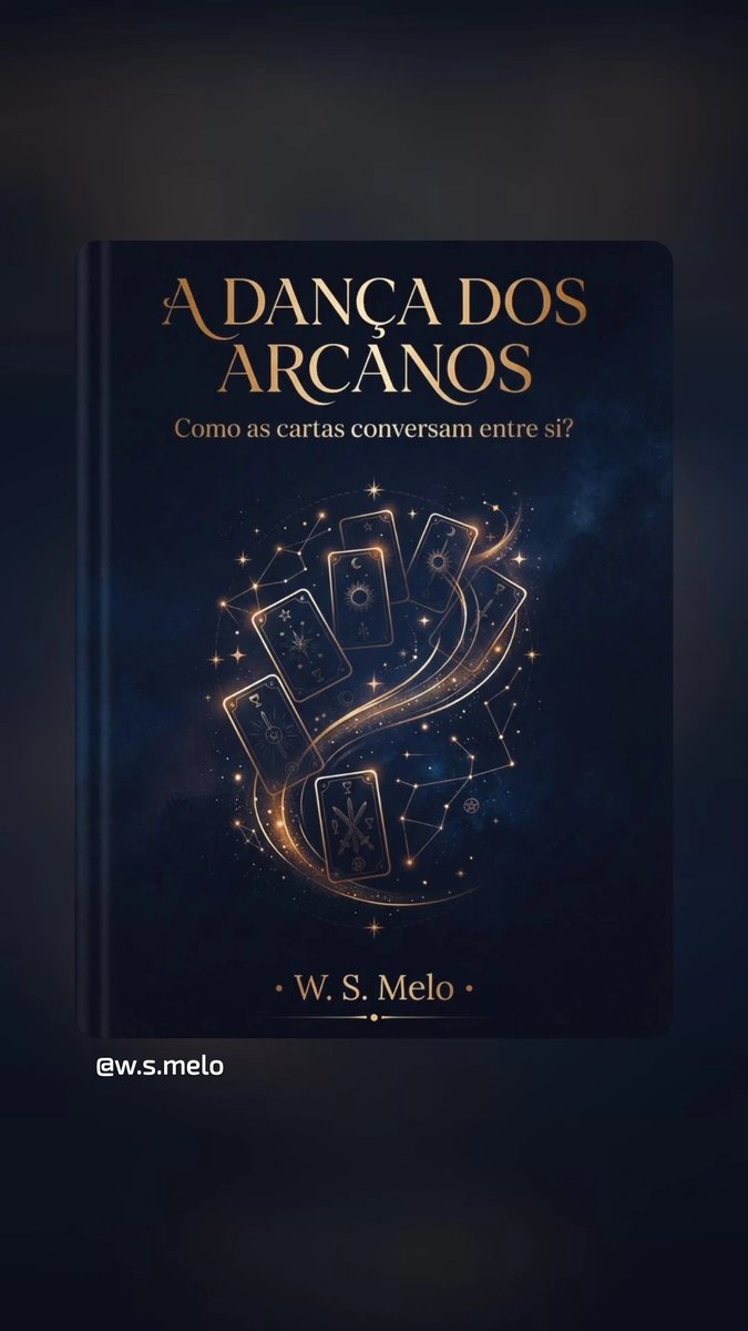 eu_will_melo's tweet photo. Meu novo livro, "A Dança dos Arcanos: Como as cartas conversam entre si?", já está disponível na Amazon! Venha destravar a fluidez das suas leituras. 🔮✨  
🔗 Garanta o seu: https://t.co/aCgtvowbsz https://t.co/KoyDZIHXQb