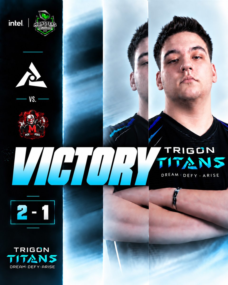 TrigonTitansVal's tweet photo. Lower run comp... ⏳

Intel Monster Reloaded 2026 Lower Bracket ilk karşılaşmamızda rakibimiz MIX MY MIKS'i 2-1 skor ile mağlup ediyoruz!

Elinize sağlık takım! 👏 https://t.co/TX2J8THK2j