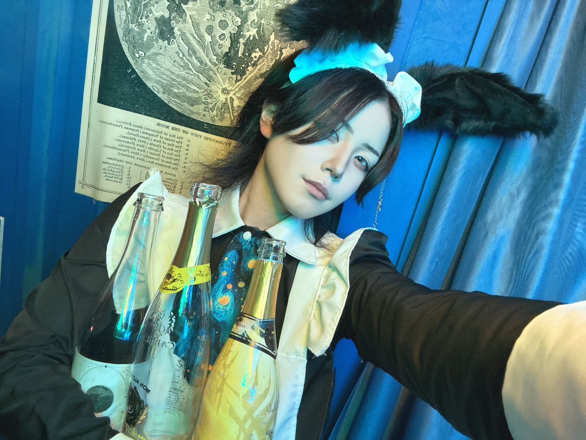 kuramoto730's tweet photo. イベント二日間！
🐰🌕🍡お疲れ様ですぅー！、
みなさまからの素敵ないお酒達、
ドリンク達、本当にご馳走様でした！
たくさんの思い出ですー！！
ご参加ありがとうございます☆

今月も残り３日間！
そのうち28.30と出勤です！！
是非会いにきてねっ！！ https://t.co/MRgaDBTwdR