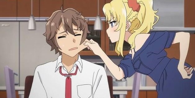 Anburger220's tweet photo. I have been watching an anime recently, and noticed that these two sound awfully similar to the manager and Miyabi from section 6. 
hmm. how odd... 
It's probably nothing, I might just be going insane from the amount of commissions we've had at the hares recently. https://t.co/pWTp8USRmu