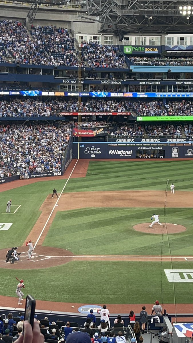 BlueJaysattend's tweet photo. Sept. 27, 2026 -  Toronto #BlueJays vs Cincinnati Reds at 3:07pm at the #RogersCentre had attendance of 42,131. @BlueJays won the game 5-1. #BlueJays50 https://t.co/68PleMZytF