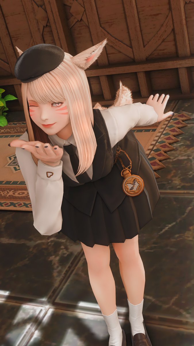 mi1546's tweet photo. おはよ〜！  
#FF14 #おはミコ #ミコッテ https://t.co/T2wGAdpJWf