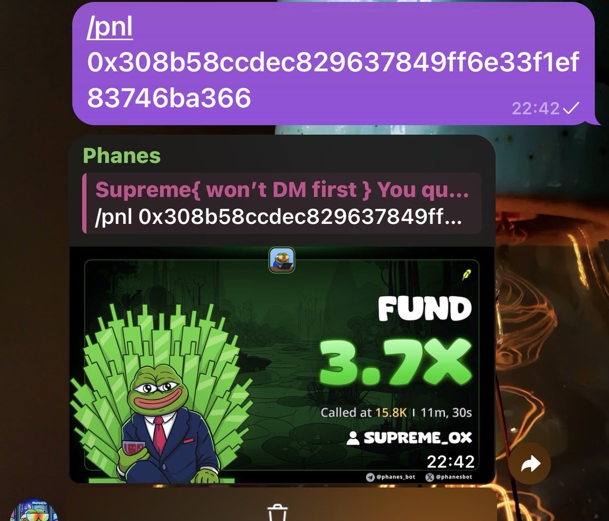 Supreme_ox1's tweet photo. 3X form my ca on $FUND

0x308B58cCdEC829637849ff6e33F1eF83746Ba366 https://t.co/erw01J4xkc