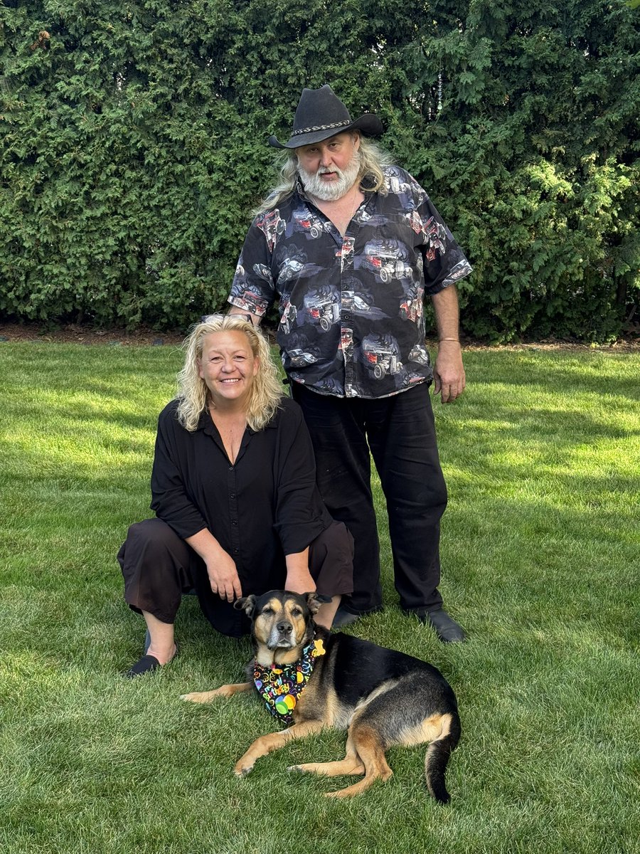 LinandDaisy's tweet photo. 📢 Friends, we have made it official, we adopted Tobias/Toby 🎉❤️. He is part of our family now. After being here 2 weeks and adjusting seamlessly, this gentle boy is where he belongs, home ❤️.
#dogsoftwitter 
#dogsofX https://t.co/i2LkzL3my7