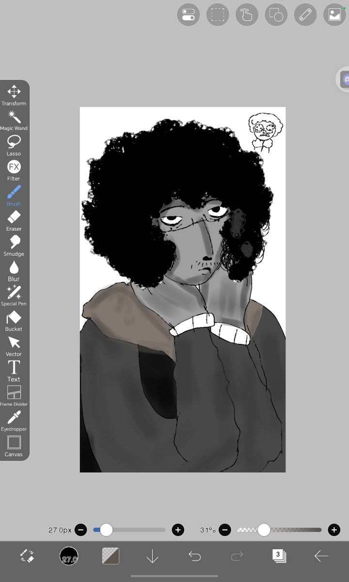 Cloud_clover1's tweet photo. Drawings of my bestie @xtc_0o I hate it lowk cuz I'm not good 😭🙏 #art #TWF sort of??? #TheWaltenFiles https://t.co/1AWyaiE2YR