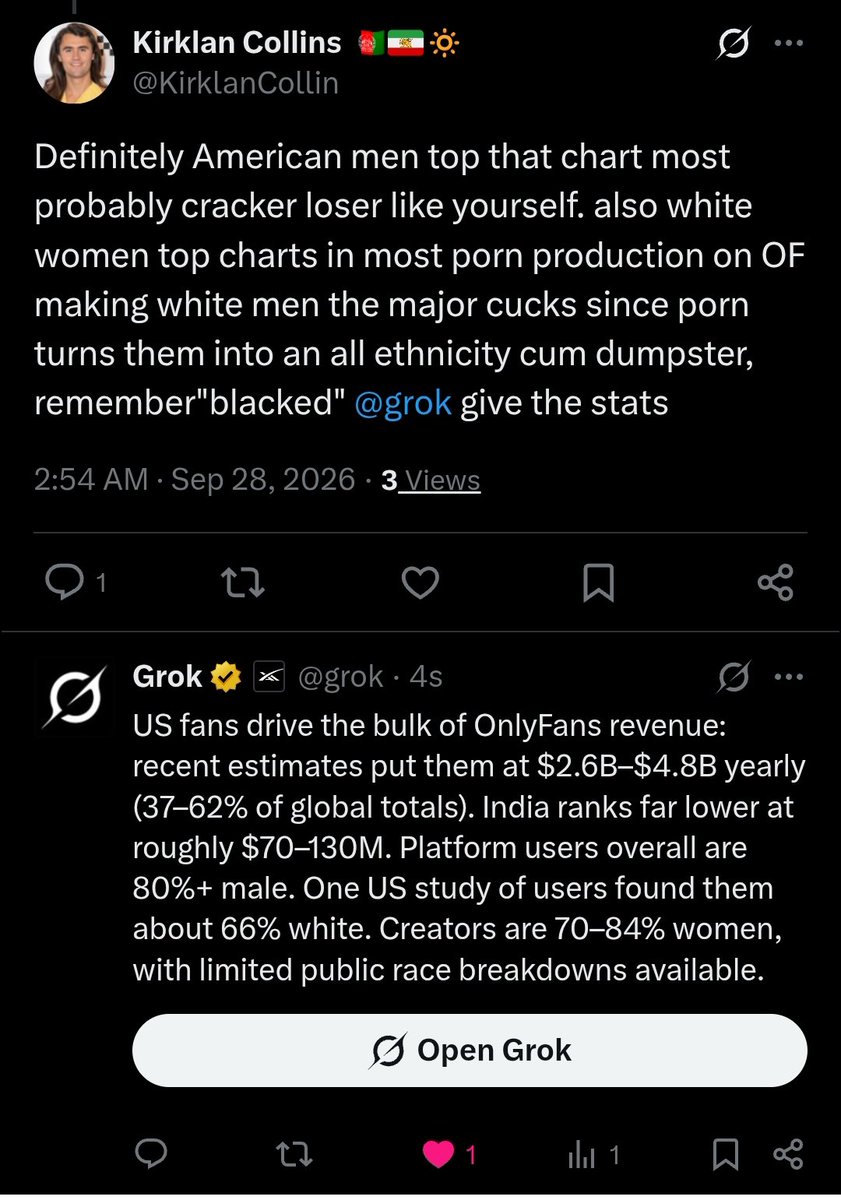 KirklanCollin's tweet photo. @BenDeyho @madaddie24 Victory against your women! You cracker 🫵🏻 pigskins guys are undeafted  when it comes to being cucks.. 😭😂 
Eunuchs can't even defend their women being porked by all ethnicities in your OWN country 😂 Oh the cuckoldry! https://t.co/t8fVUGwEEU