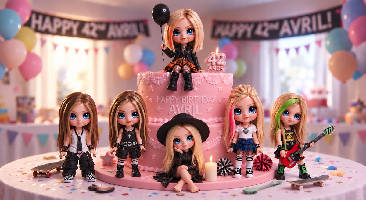 breakwaay's tweet photo. Happy Birthday, Mom @AvrilLavigne We need you back! 🖤 https://t.co/bRU41hPiDI