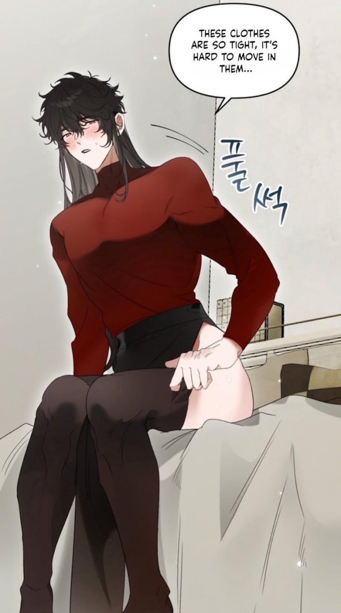 nuinroo's tweet photo. he dressed up as his boyfriend’s ex to impress him, so cute https://t.co/ASXTJkUpZm