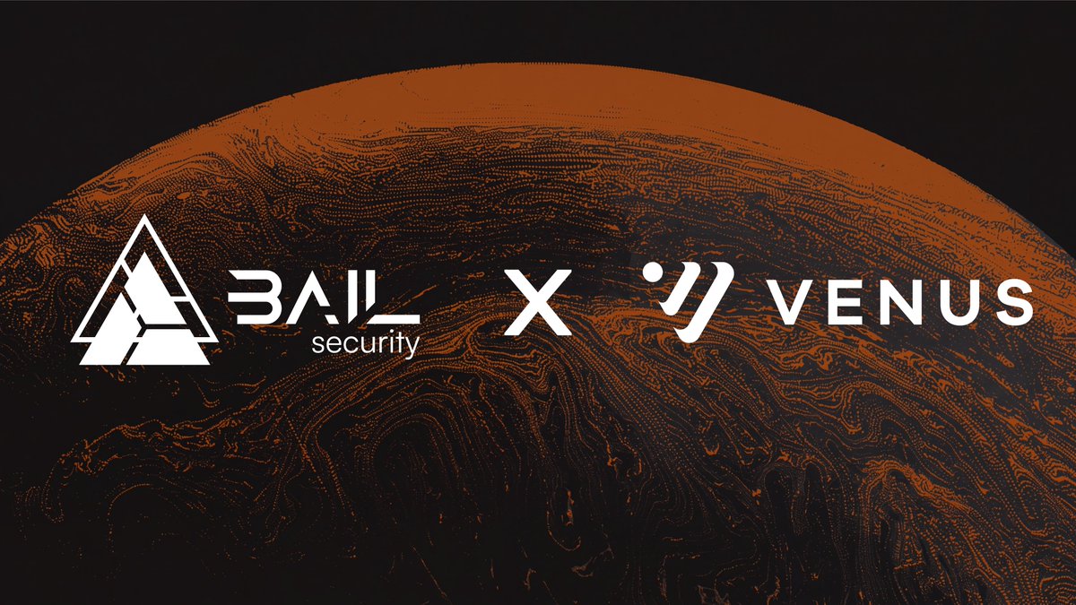 bailsecurity's tweet photo. Onboarding @VenusProtocol as our new client 🤝.  

Details for the audit are currently being finalized, and the process is set to begin very soon.  

BailSec - exposes risks that others overlook ✅. https://t.co/9wN1nNPpin