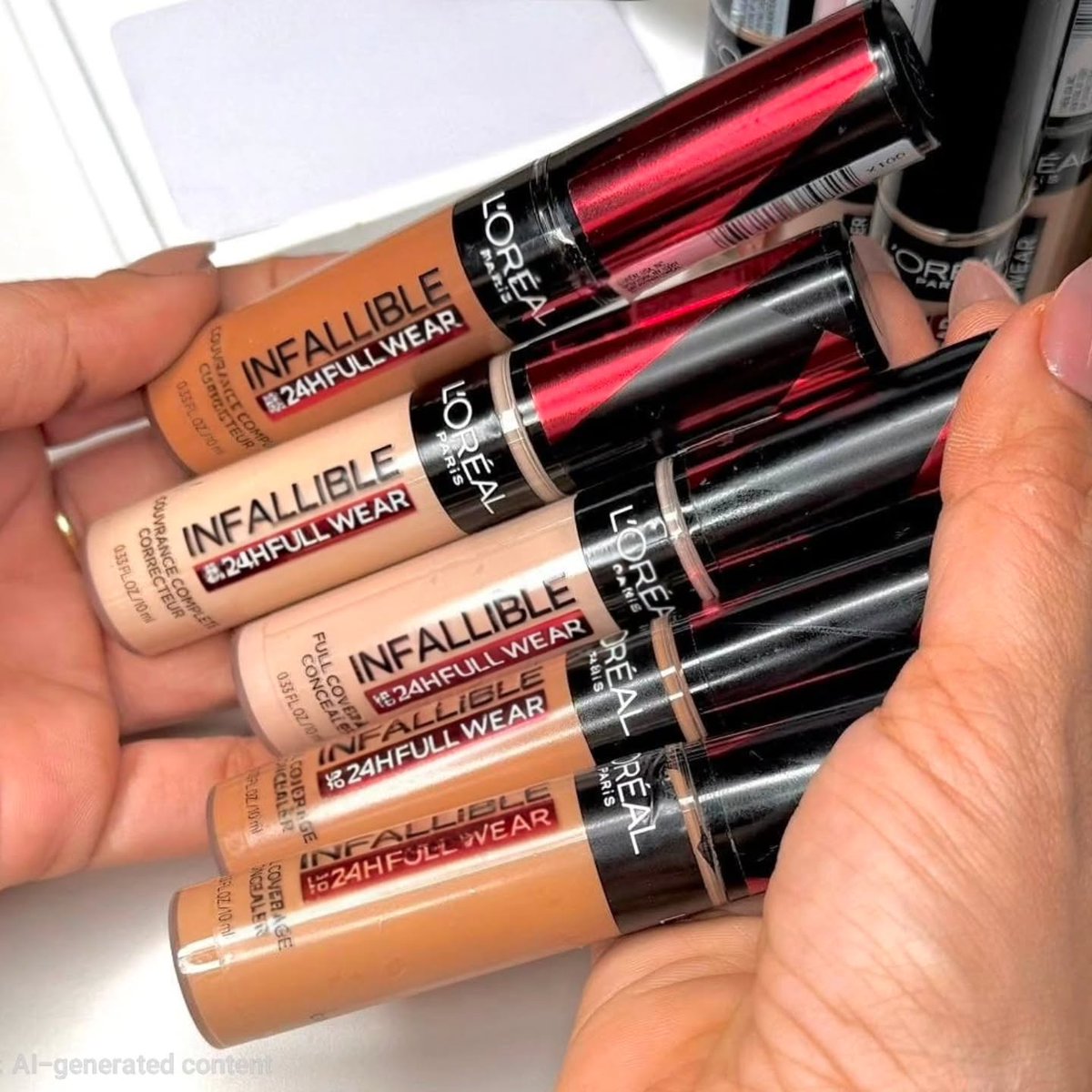 AlphonsoWhiddon's tweet photo. L’Oréal Infallible More Than Concealer Jordan

Say goodbye to dark circles, blemishes, and uneven skin tone with this full-coverage, long-lasting concealer. ✔️ 24-hour wear 
✔️ Full coverage with a lightweight feel 
✔️ Crease- and crack-resistant https://t.co/K9ZNvefXHX