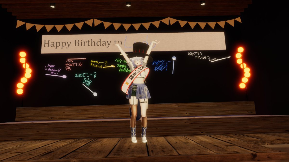 Ludy_VRC's tweet photo. 昨日は誕生日インスタンスに来てくれてありがとね～～～
ツーショはリプ欄に https://t.co/skyOks5OtC
