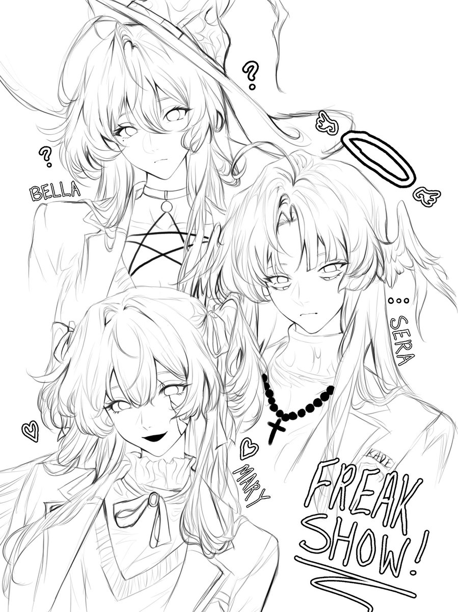 Banh_Breads's tweet photo. MORE FREAKSHOW FANART 
#minecraft #freakshowmcrp #mcrp https://t.co/rwQ2RPVCy4