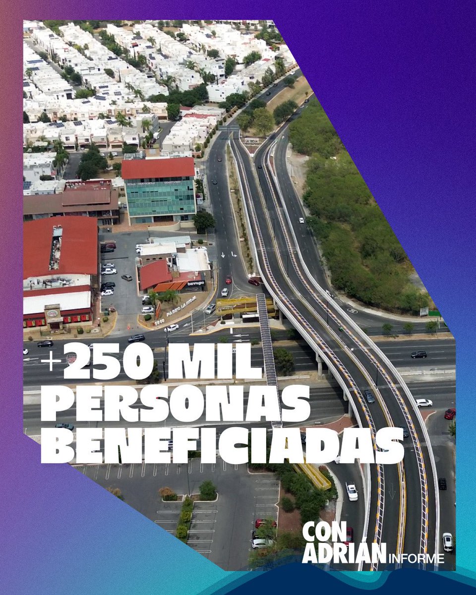 AdrianDeLaGarza's tweet photo. Seguimos conectando Monterrey y resolviendo los retos de movilidad donde más se necesita.

Con el Circuito Nacional, avanzamos hacia una movilidad más ordenada y funcional para el sur de la ciudad.

Juntos resolvemos y vamos por más.

#ConAdriánJuntosResolvemos https://t.co/FNxBgJHcBO