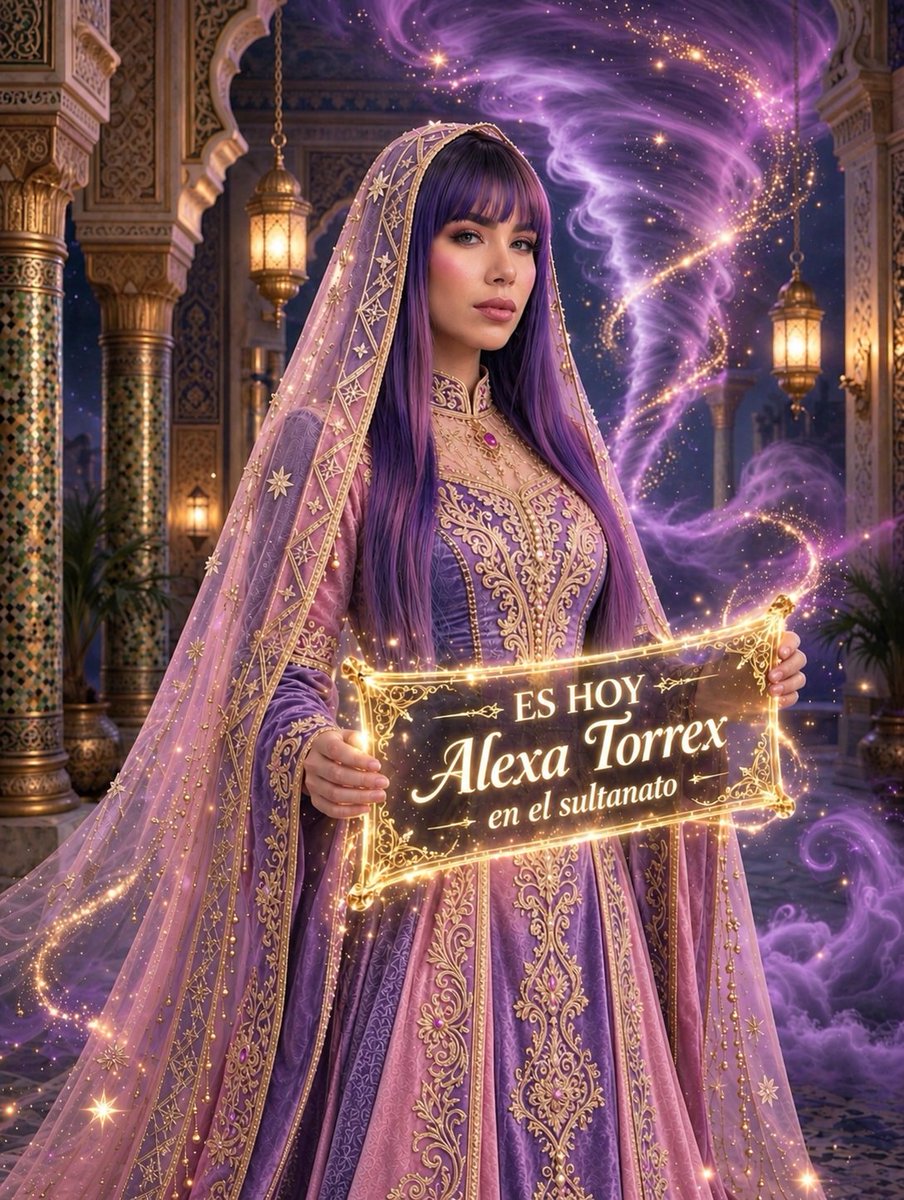 Dani5877482's tweet photo. 🌪️💜
ALEXA EN EL SULTANATO https://t.co/h0mOkgizf1