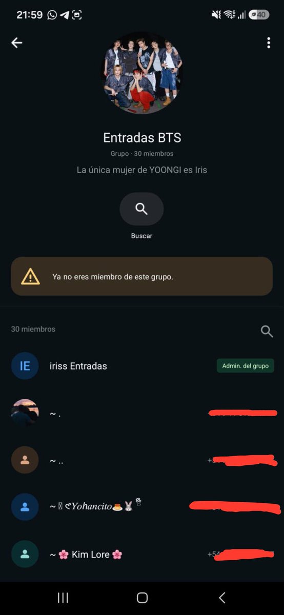 ko0ktiny's tweet photo. Iris Abigail cabezas estafó a más de 100 personas. Tenía más de 3 grupos con gente a las cuales “vendía entradas”. También vendía por TikTok, fb y twitter. Entiendan que también estafó a gente de otros países. Tengan mil ojos con esta tipa, está cambiando constantemente de núm!⚠️ https://t.co/uNBQ2AIAn4