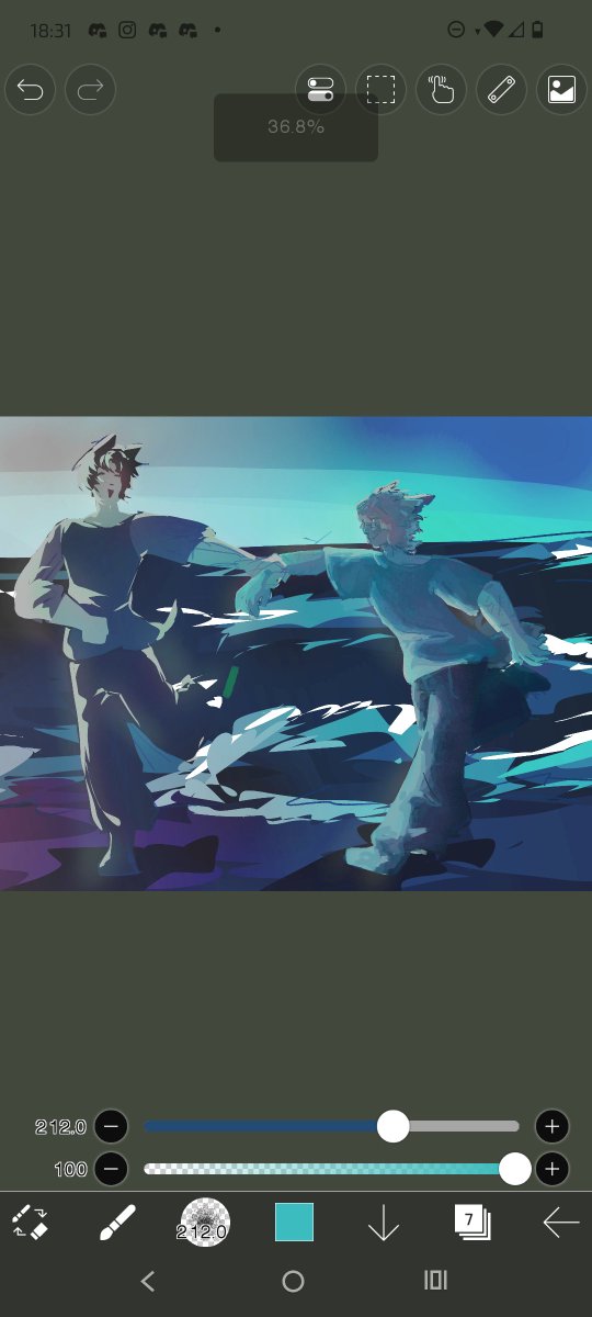 p0pomiko's tweet photo. Why are the random ppl venting 2 me

Also, probably scrapped piece https://t.co/DzQBhQnetm