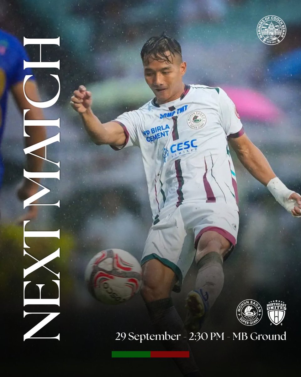 marinersofcob's tweet photo. NEXT UP: We face the Highlanders! https://t.co/oqj0Qz33lk