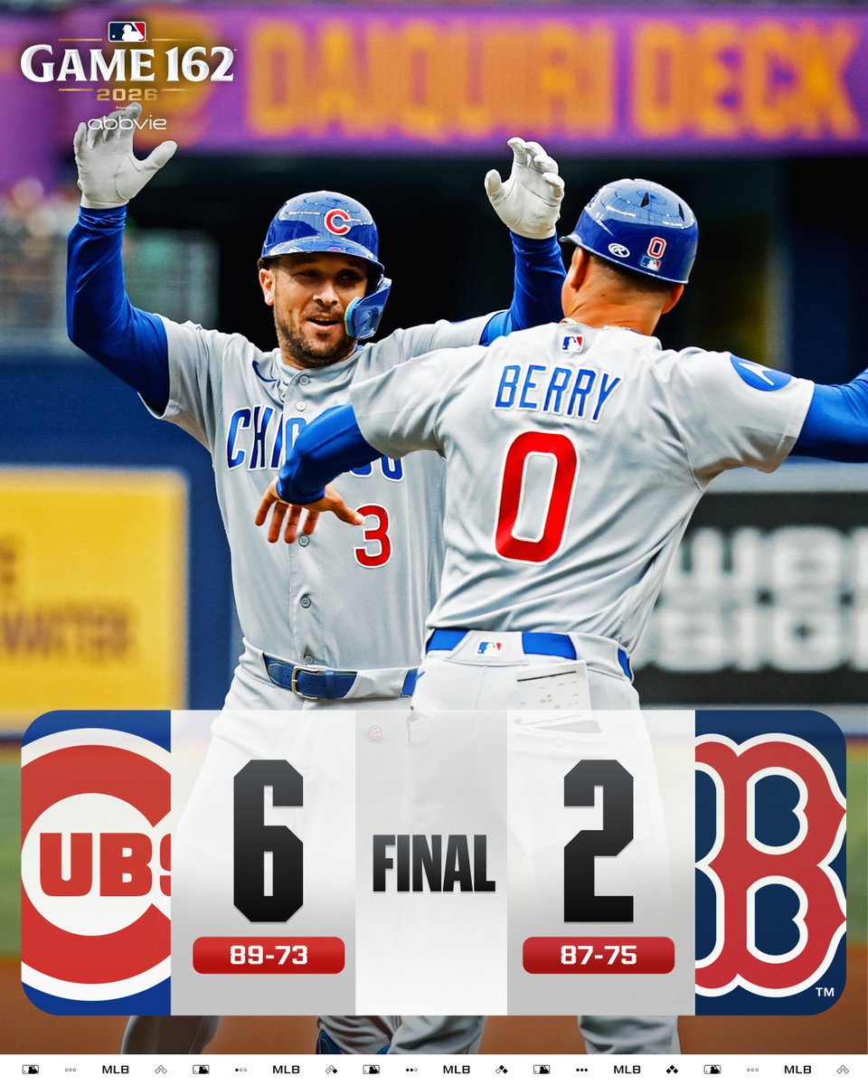 Alex Bregman goes 4-for-4 with 2 HR and 4 RBI in his Postseason tune-up! #Game162

(MLB x @​AbbVie) 
 [📷](https://pbs.twimg.com/media/HTQTJX-WMAAn0LW.jpg) http