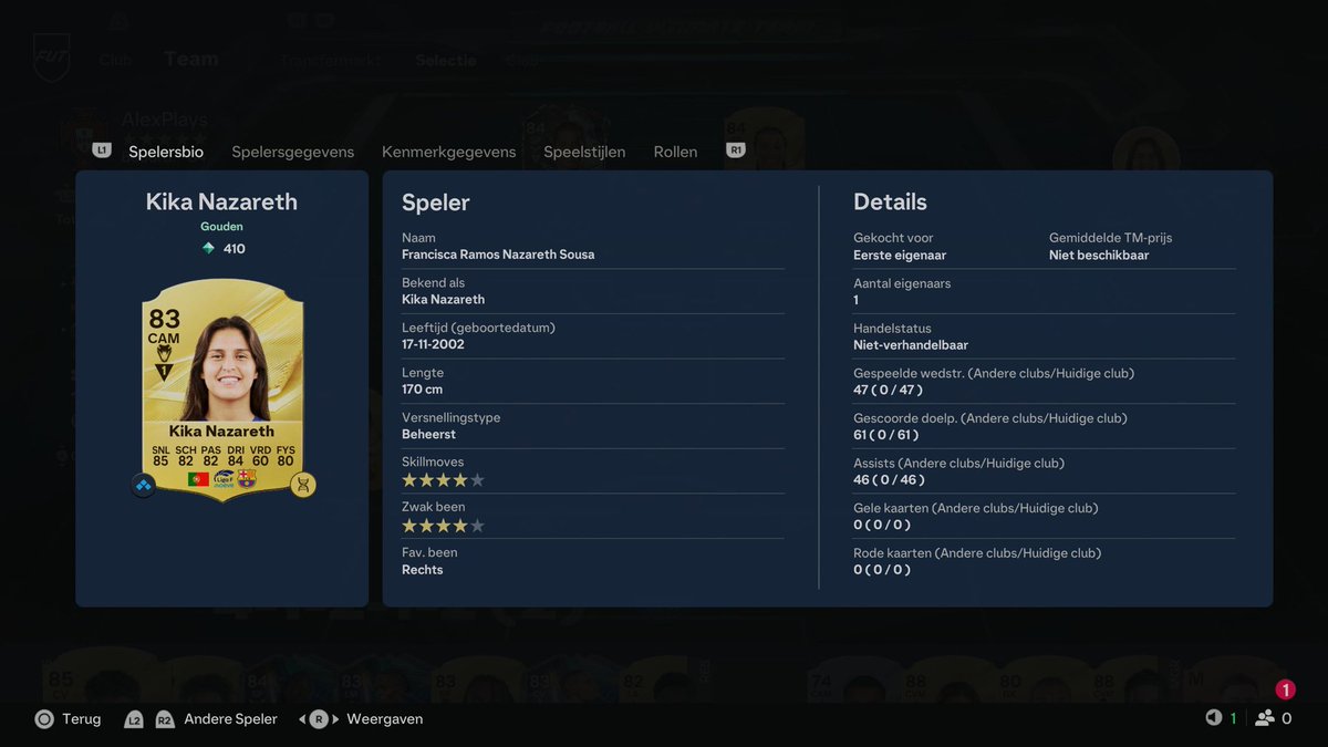 AlexdPlays's tweet photo. 2 DEMONS 👹👹🔥

Vicky López: 58 games • 101 goals • 50 assists
Kika Nazareth: 47 games • 61 goals • 46 assists

You guys were right… these two feel INSANE in-game. 🥶🔥 #alexplays #fc27 #fut #ultimateteam #crazy https://t.co/zOiu5n3UPq