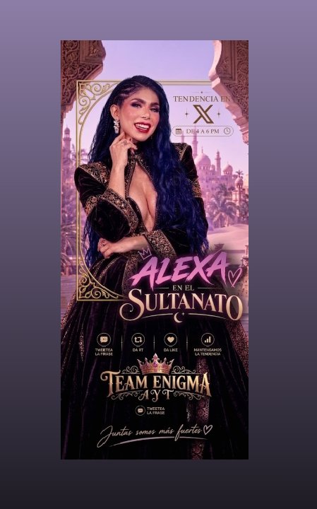 Alexand48033666's tweet photo. LAEXA EN EL SULTANATO https://t.co/tYE0WKmXrK
