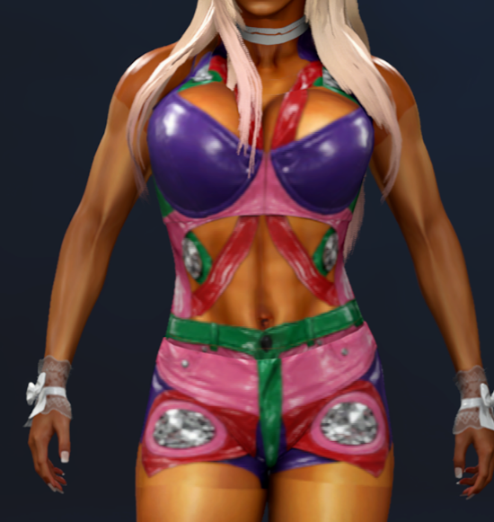 AllAmericanDoll's tweet photo. More scrapped looks #WWE2K26 https://t.co/k9atoSL5wh