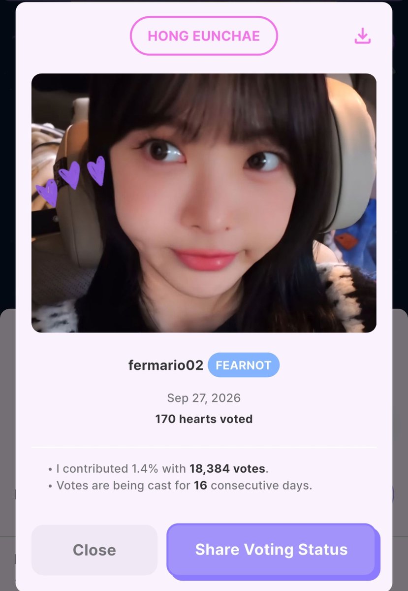 fermario02's tweet photo. 🚨 IMPORTANT REMINDER FOR FEARNOTS 🚨

PLEASE KEEP WATCHING MADE MY NIGHT MV ON YOUTUBE TO GET MORE POINTS AND VOTE IN THE APP FOR M COUNTDOWN 🚨🚨

-Watch Kazuha's Netflix debut on Kian's Bizarre B&amp;B 2
-Vote Eunchae in idoki app (we are doing great for 2nd place) https://t.co/AcUeqFQ320
