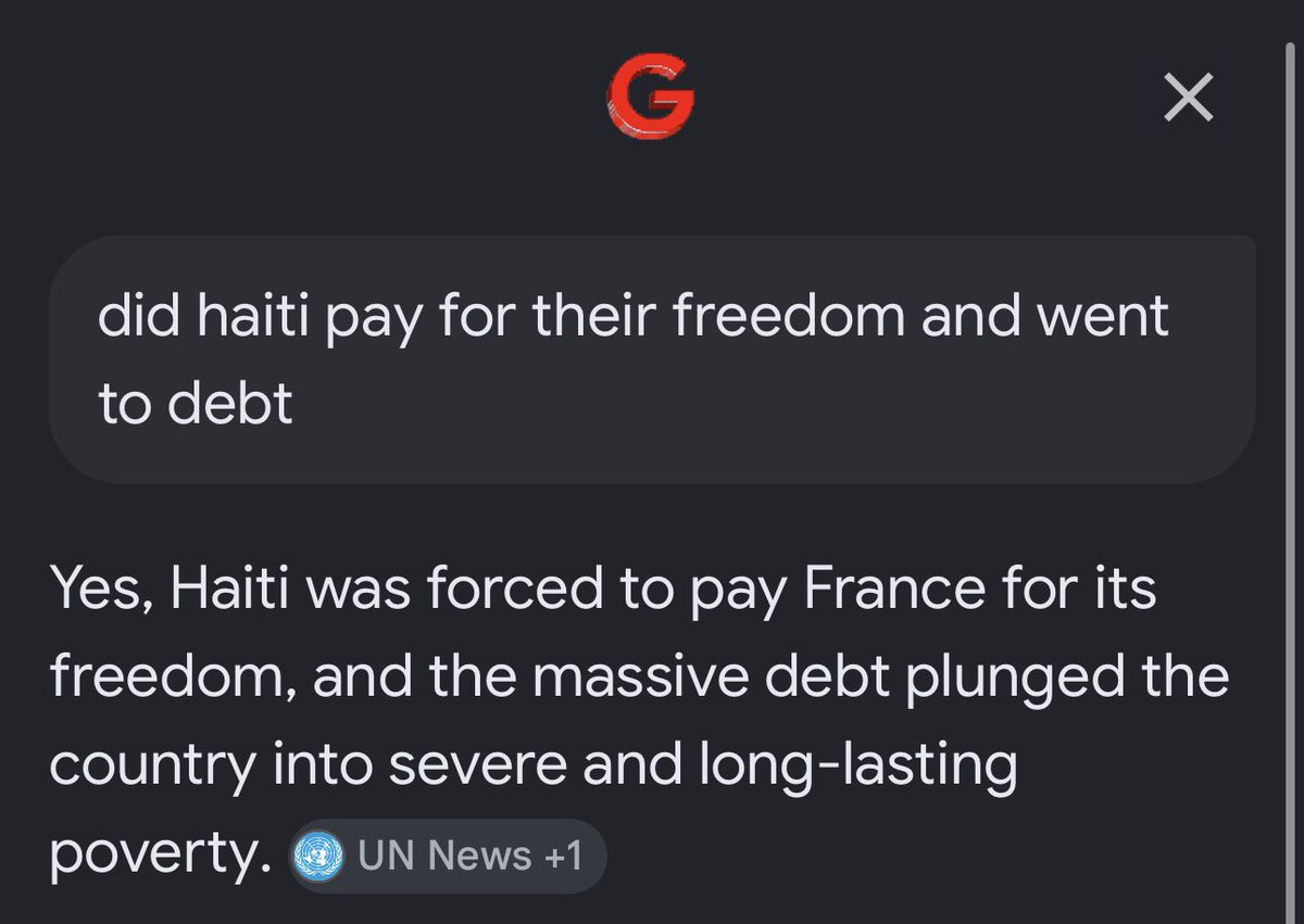 YaroaRD's tweet photo. It’s all over the text books and google but they will still deny it. This is what I mean when Haitian lie about their history and want to rewrite it https://t.co/J4PtM9q3iI