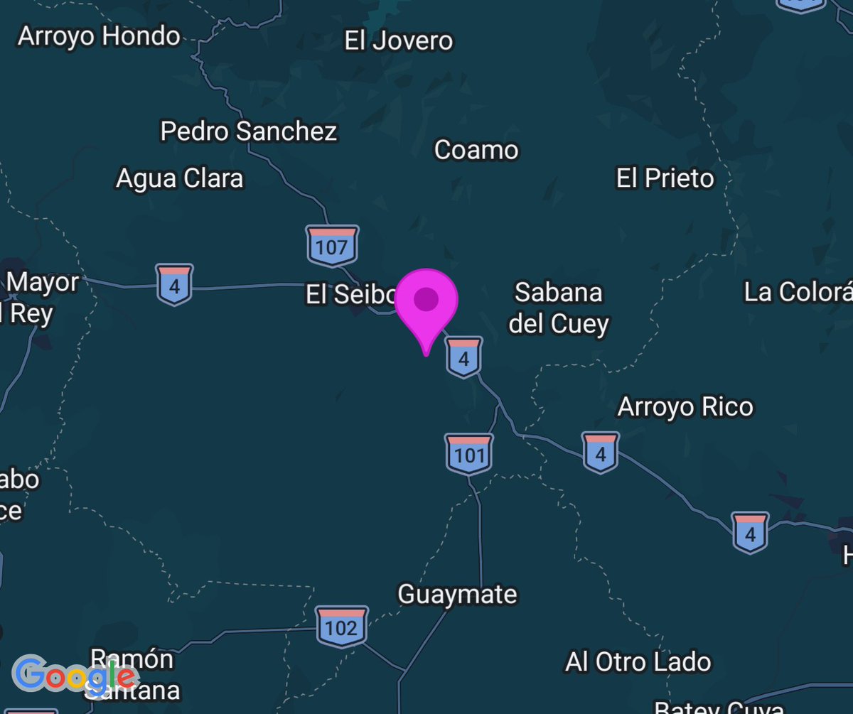 HaroldCustodio's tweet photo. ¡Ocurrió un terremoto de magnitud 5.50 cerca a El Seibo a las 17:49! https://t.co/UTjD8DZ6Dp https://t.co/b67ouneIa3