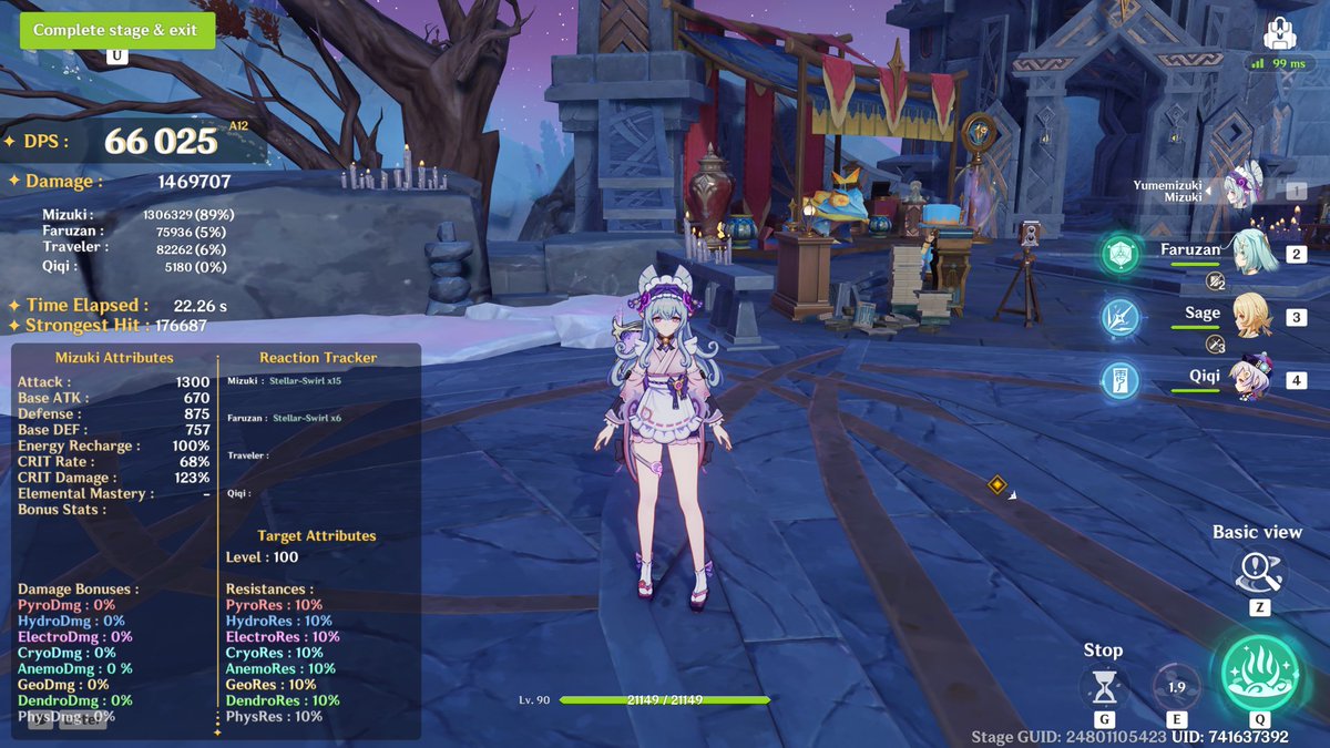 BasilSoGacha's tweet photo. DPS Update:

66k DPS
C1 Mizuki
C6 Faruzan with new 4* bow
C4 Cryo Traveler
C3 Qiqi

Curious to see what C2 Mizuki is gonna look like 👀 https://t.co/jvQktKpvFX